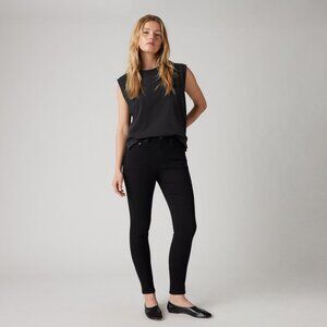 NEW WITH TAGS Levi's 721 High Rise Skinny Women's Jeans in Midnight Black sz 30